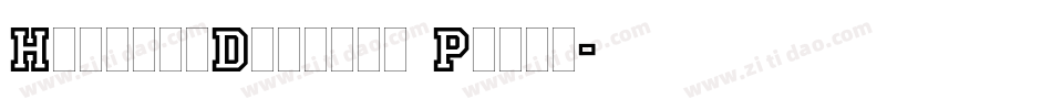 HippityDippity Plain字体转换